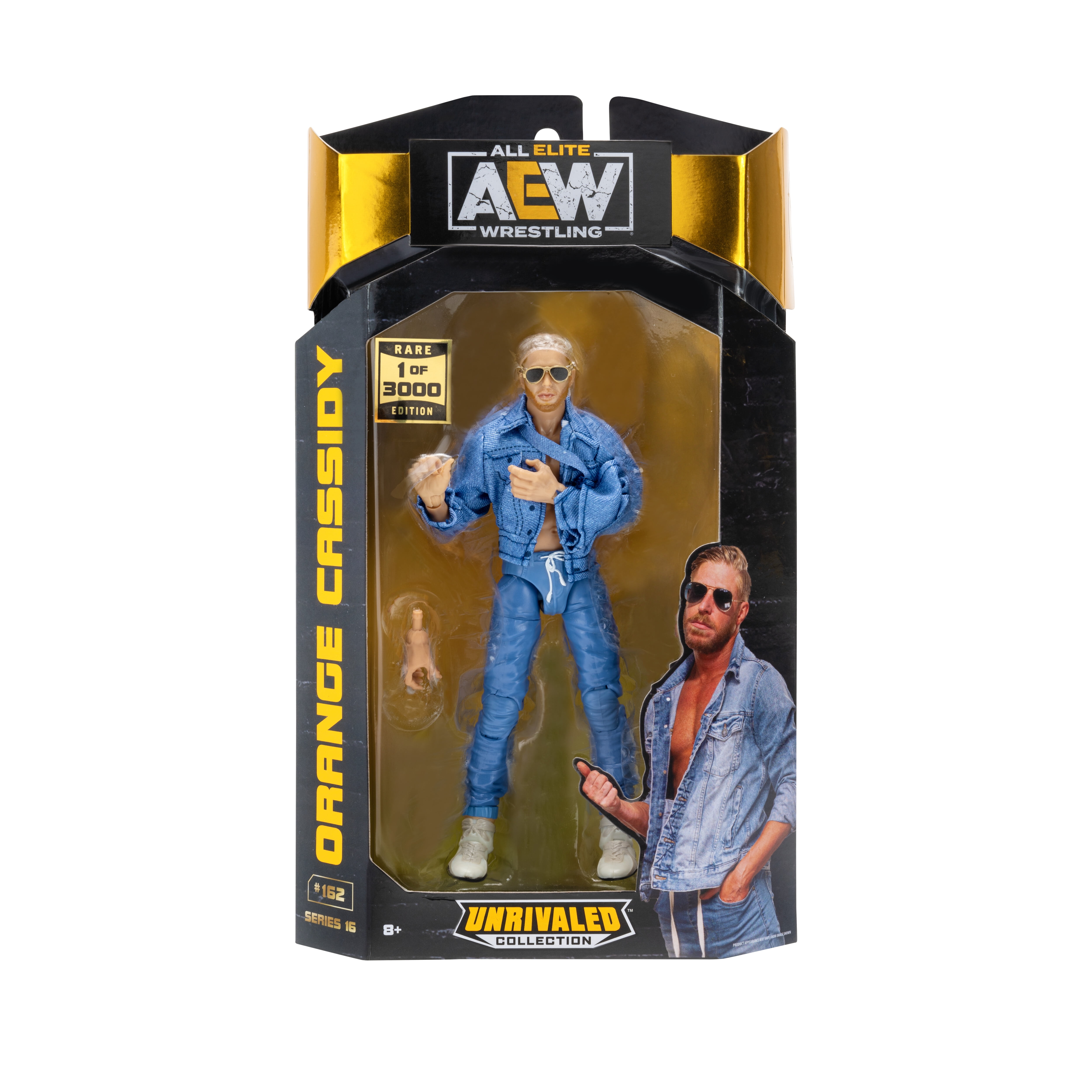 AEW Unrivaled Orange Cassidy (Rare) - 6 inch Figure with Soft Arm