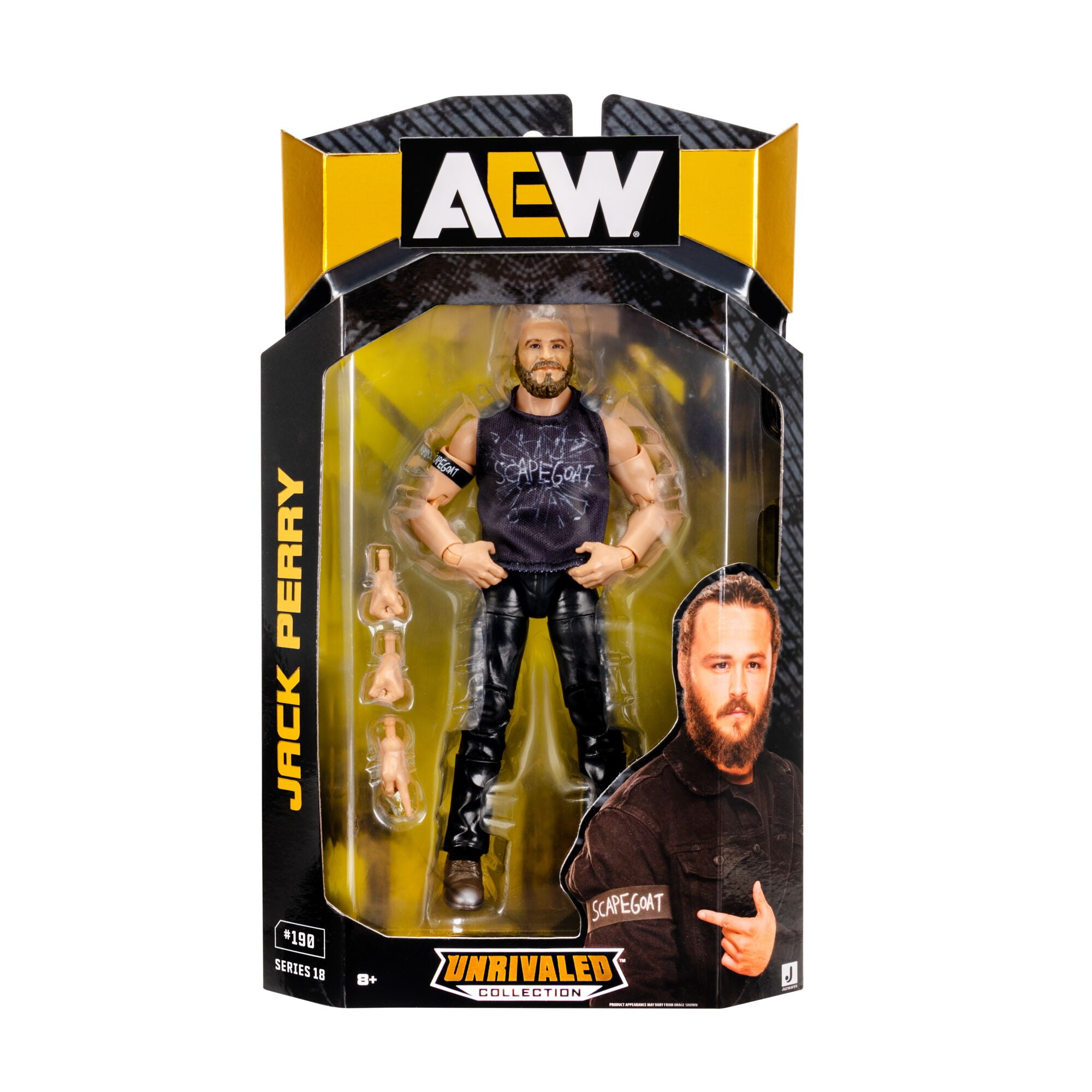 AEW Unrivaled 6 inch Action Figure - Jack Perry - Walmart.com