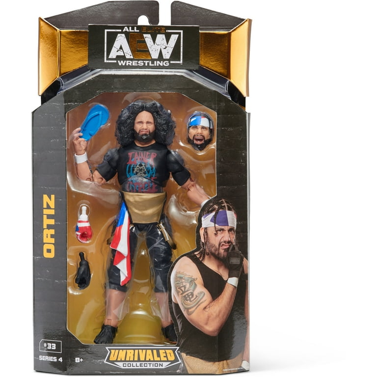 AEW - 6 Inch Figure Pack Unrivaled Figure W4 - Ortiz - Walmart.com