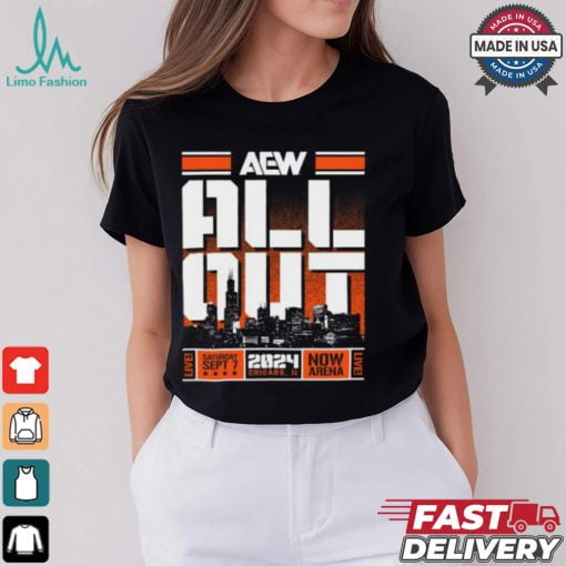 AEW ALL OUT 2024 Skyline Shirt