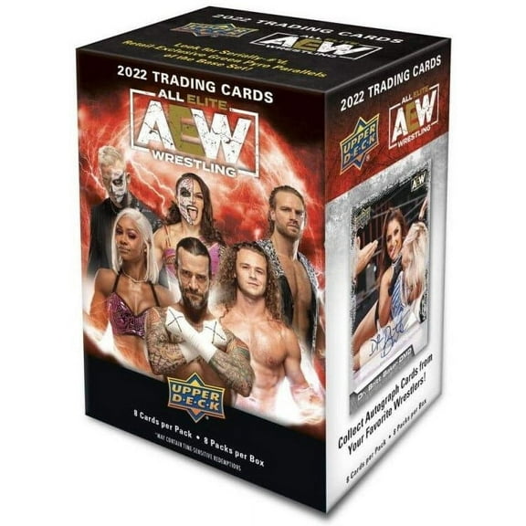 2022 Upper Deck AEW Wrestling Blaster Box