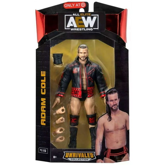 AEW Unrivaled Collection Adam Cole Action Figure 2023 Jazwares 49110