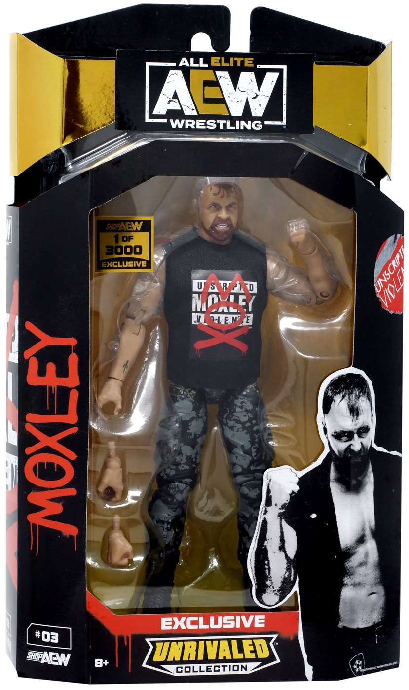 AEW All Elite Wrestling AEW Unrivaled Collection Jon Moxley Action
