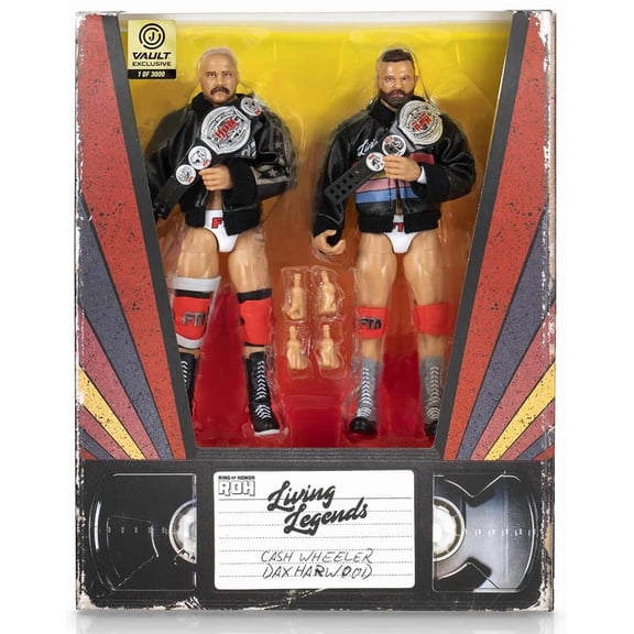 AEW All Elite Wrestling Ring of Honor Cash Wheeler & Dax Harwood Action Figure