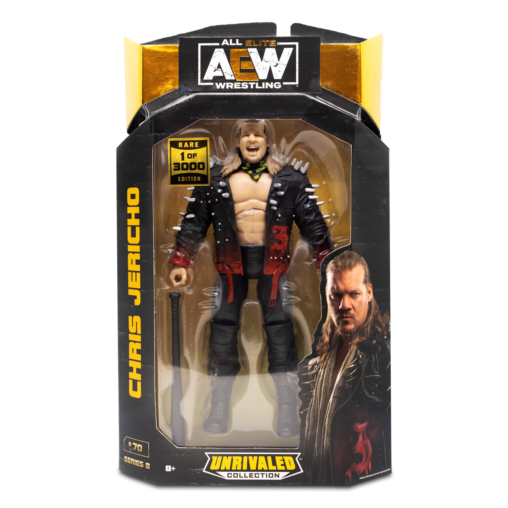 【日本未発売】AEW Chris Jericho フィギュア　未開封 2024 AEW Jazwares Unrivaled Collection Series 15 #147 Chris
