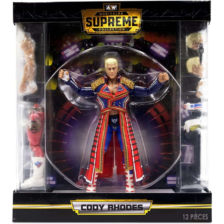 Free Shipping! Jazwares AEW All Elite Wrestling Cody Rhodes
