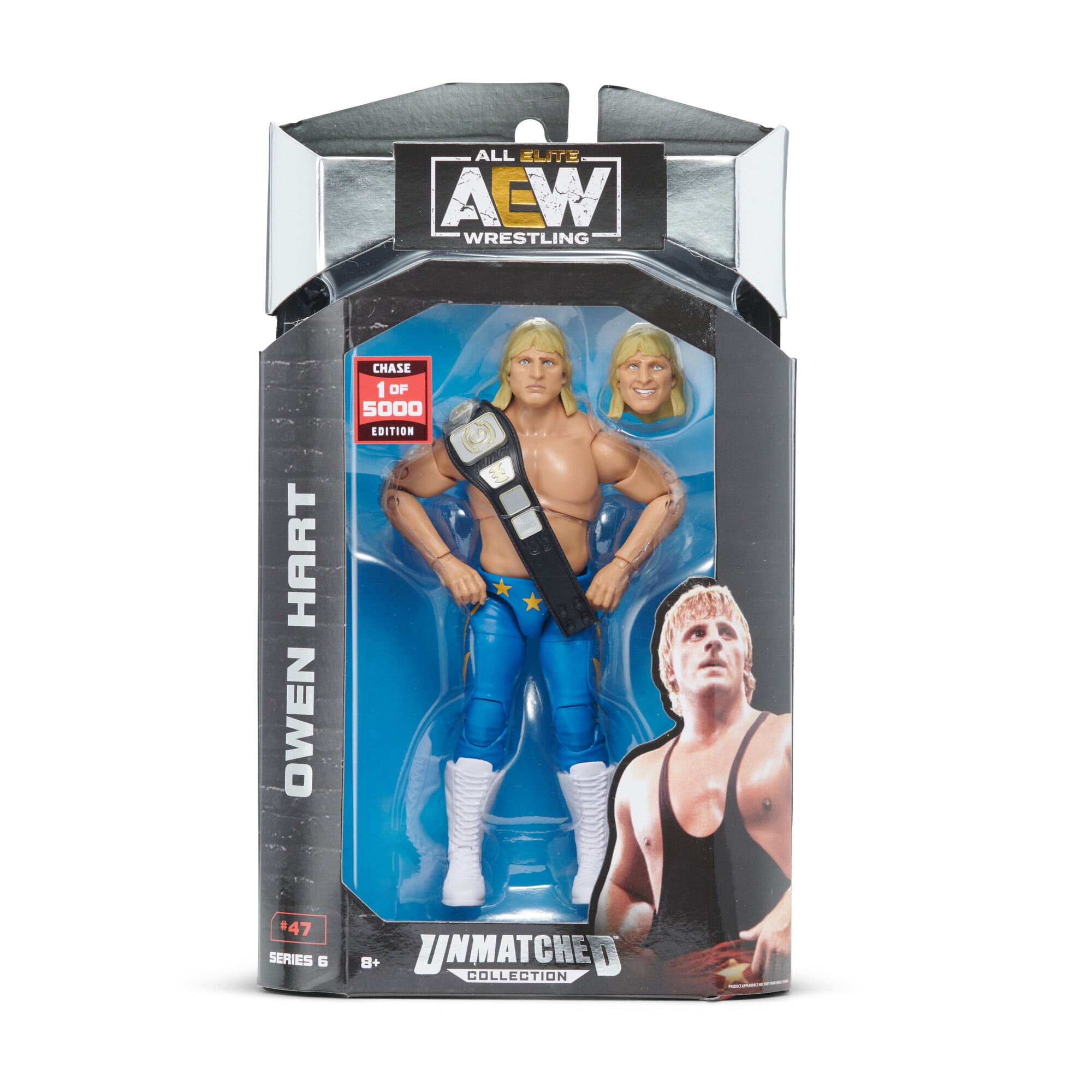 WWF HASBRO OWEN HART プロレスフィギュア WWF Hasbro Yellow Card Owen Hart Wrestling Figure WWE