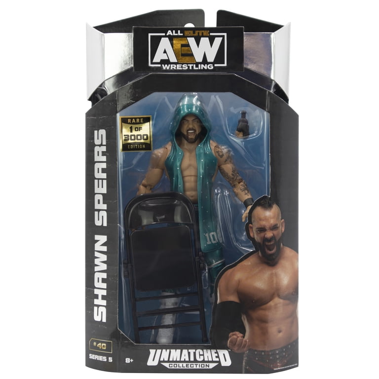 AEW Unmatched - 6 inch Shawn Spears Articulated Action Figure with