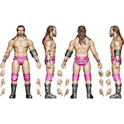 AEW Unmatched Adam Cole Chase - 6 inch Figure with Soft Tank Top and Five Alternate Hands
