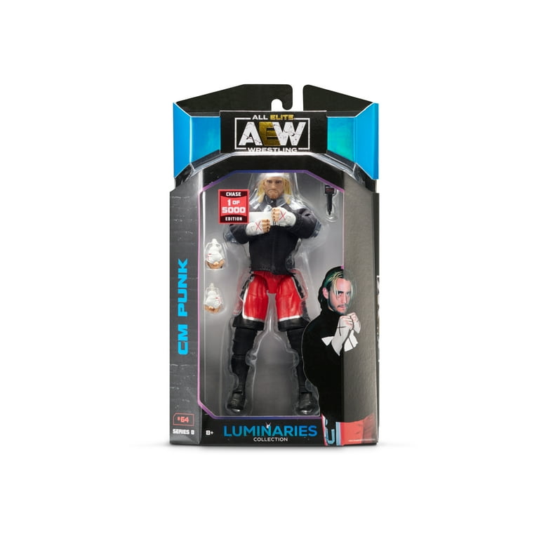 AEW Unmatched Luminaries CM Punk - 6 inch Figure with Entrance