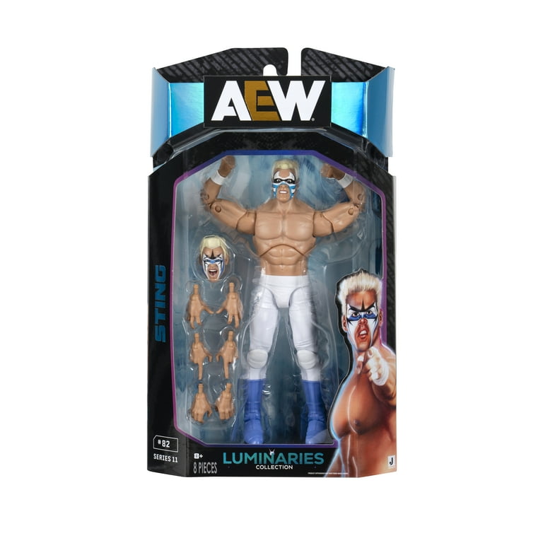 AEW Sting スティング Walmart限定 フィギュア プロレス AEW Unrivaled Supreme Sting - 6 inch Figure with Alternate