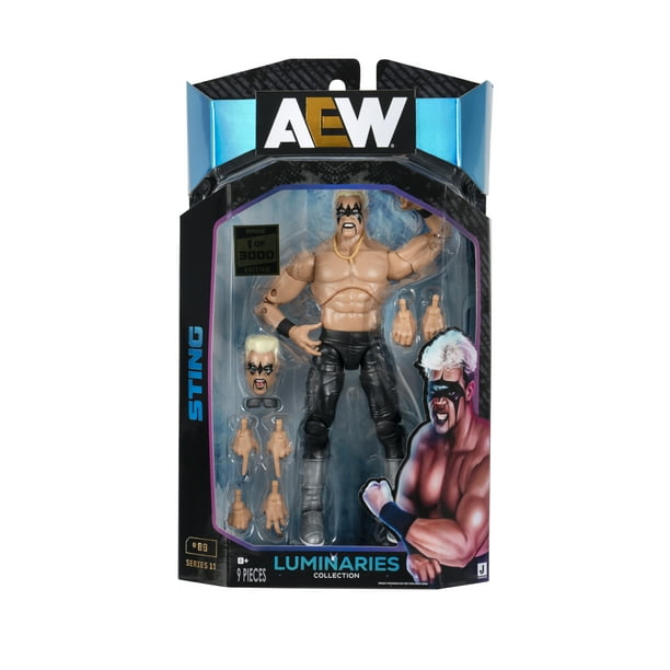AEW Unmatched Luminaries Sting 6 Figure with Accessories - Walmart