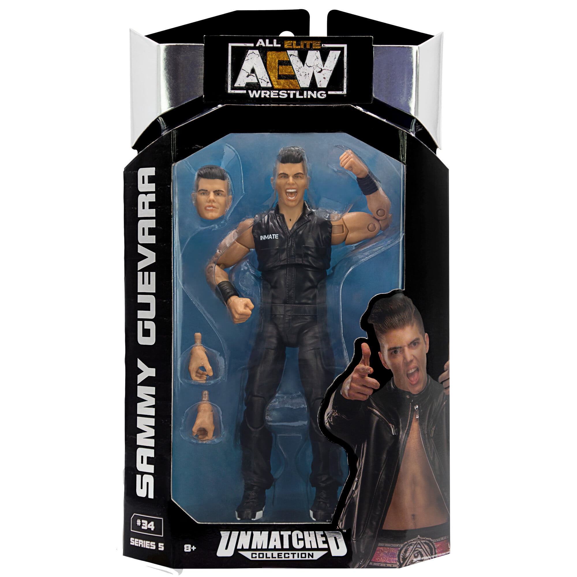 AEW Unmatched Sammy Guevara - 6 inch Articulated Action