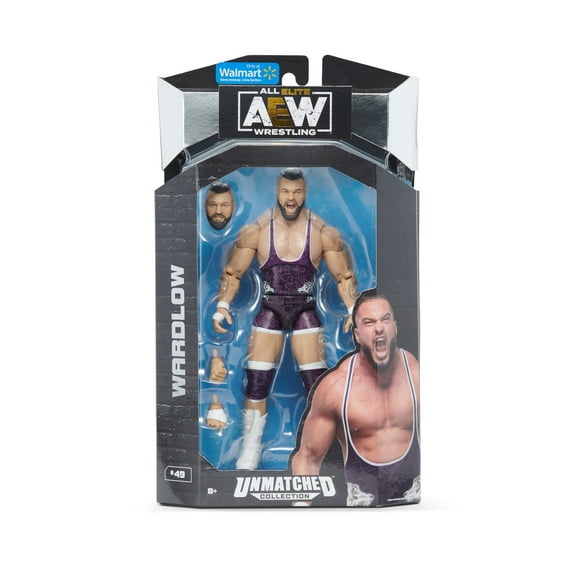 AEW Unmatched Wardlow - Walmart Exclusive 6 inch Figure with Alternate Head and Hands