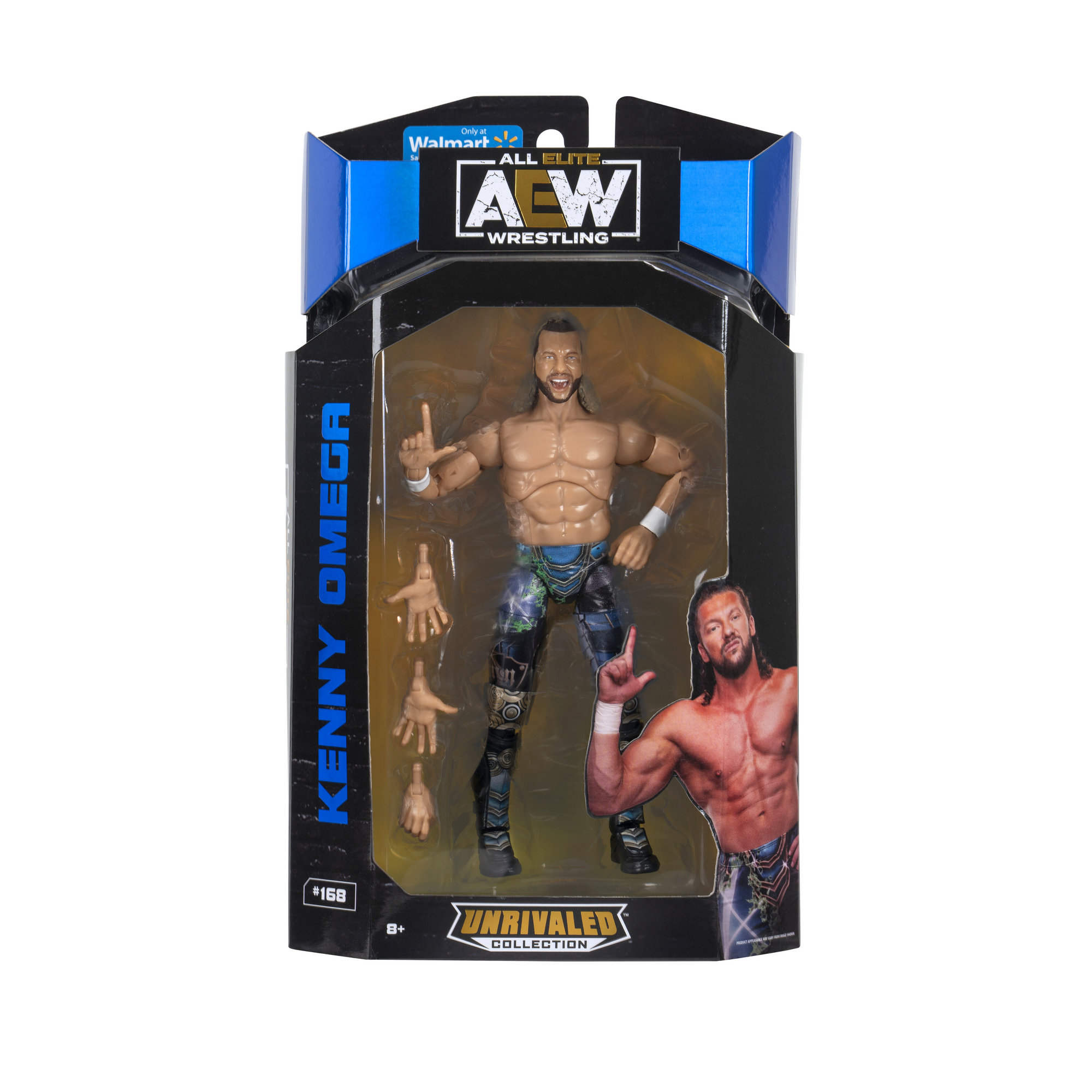 AEW Unrivaled Kenny Omega ケニーオメガ #168 Kenny Omega - AEW Jazwares Unrivaled #168 - Walmart