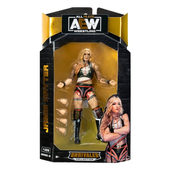 AEW Unrivaled Jamie Hayter - 6 inch Figure with Alternate C Shape and Fist Hands
