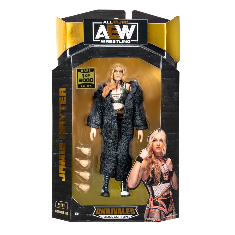 AEW アンドラデ　フィギュア AEW Unrivaled Jamie Hayter - 6 inch Rare Figure with Fur