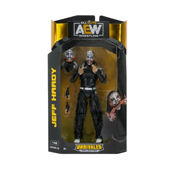 AEW Unrivaled Jeff Hardy - 6 inch Figure with Alternate Head and Fists
