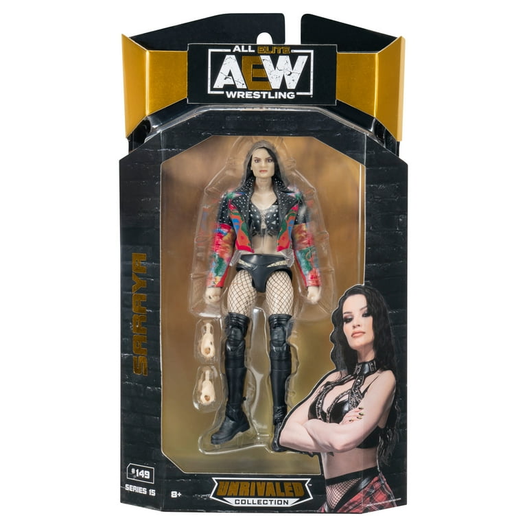 AEW Unrivaled Saraya - 6 inch Figure with Entrance Jacket and