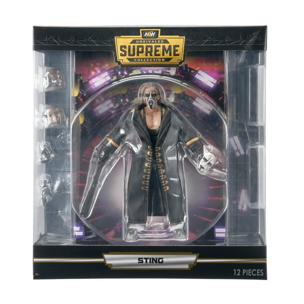 AEW Sting スティング Walmart限定 フィギュア プロレス AEW Unrivaled Supreme Sting - 6 inch Figure with Alternate