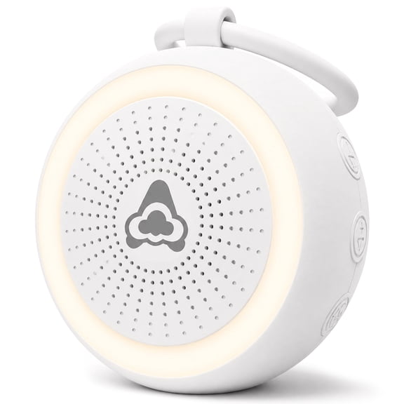 AEWLYLI Portable White Noise Machine for Baby, Rechargeable with 22 Soothing Sounds & Night Light for Home, Office & Travel