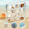 thumbnail image 1 of AEXTO 36 Grids Acrylic Display Box - Clear Shadow Box for Seashell, Rock, and Thimble Collection, Mini Trinket Shelf Organizer for Collectors, 1 of 7
