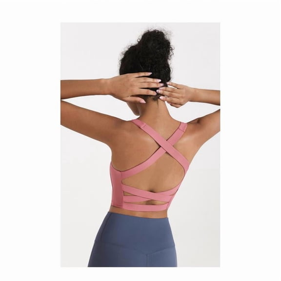 AEXTO Airy Square Neck Backless Crisscross Cropped Cool Touch Yoga Tank Top # summer # summervibes # NovaTopFinds # TikTokShopBacktoSchool