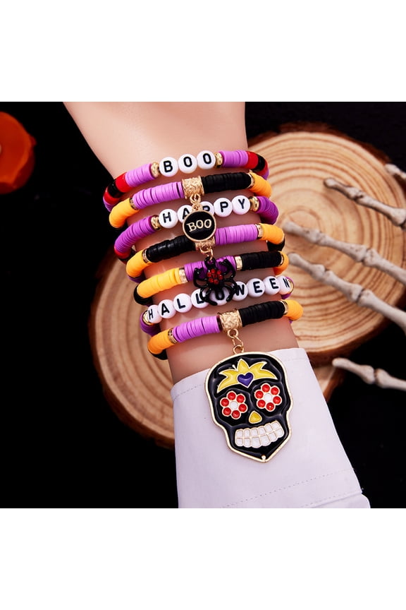 Heishi Bracelets for Women Stackable Rainbow Vinyl Disc Clay Beaded Stretch Bracelets Elastic Layering Friendship Bracelets Boho Summer Beach Jewelry