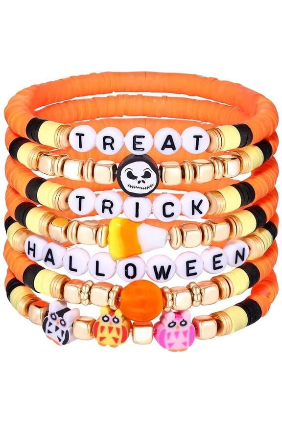 Rainbow Heishi Bracelets for Women Stackable African Vinyl Disc Bead Stretch Bracelets Bohemia Layered Surfer Bracelets Summer Beach Accessory