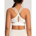 thumbnail image 1 of AEXTO Women's fitness sports bra - thin strap, perforated, breathable sports top - comfortable Women's sports yoga bra. crop camisole Women's High Impact Racerback Sports Bra, 1 of 6