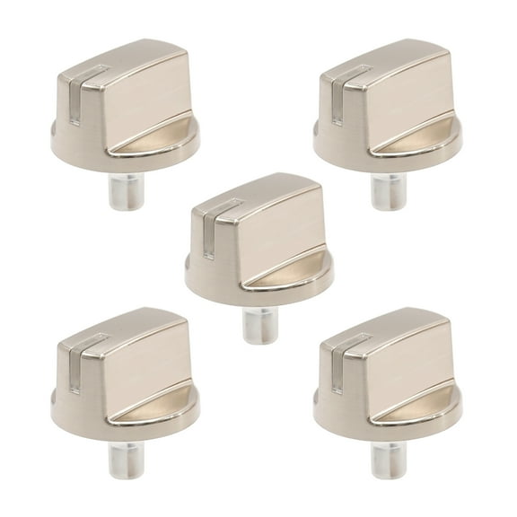 AEZ73293801 Stove Knob, 5 Pcs Gas Oven Range Control Knob, Replacement for LG Burner Accessories AP5594929, 2025031, AH3639420