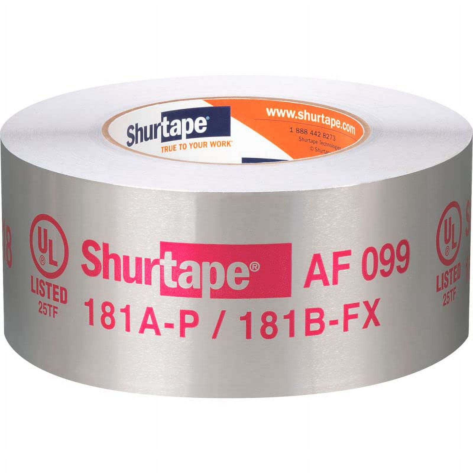 Ul 181 Sticker AF 099 UL 181A-P/B-FX Listed/Printed Aluminum Foil Tape - Walmart.com