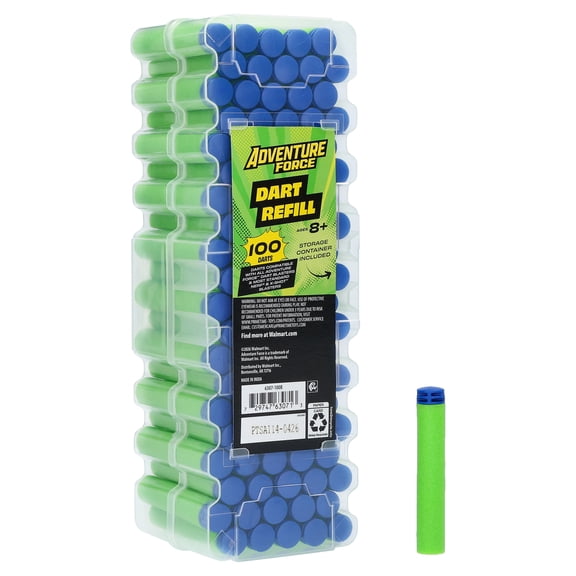Adventure Force Foam Dart Refill Pack, 100 Count