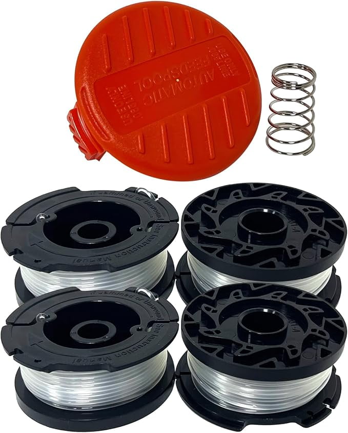 タブ3点 AF-100 Replacement Spool 0.065 String Trimmer Line for Black