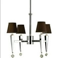 thumbnail image 1 of AF Lighting 6687-4HM 4-Light Chandelier, Chocolate Shades, 1 of 1