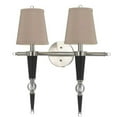 thumbnail image 1 of AF Lighting 8236-2WM 2-Light Silver Wall Sconce, 1 of 1