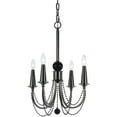 thumbnail image 1 of AF Lighting 8447-4HM 4-Light Nickel Chandelier, 1 of 1