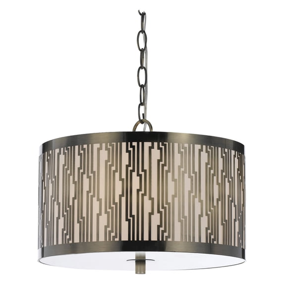 AF Lighting 8491 Pendant in Satin Brass
