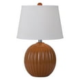 thumbnail image 1 of AF Lighting Bleeker Ceramic Ribbed-Ball Table Lamp, 1 of 2