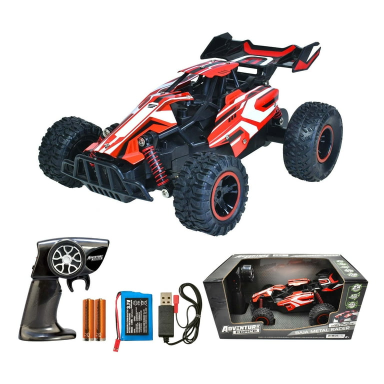 タカラトミー　モンスターマシーン　16輪駆動　オフロード　クロカン　レア Adventure Force RC Baja Metal Racer - Remote Control Car with