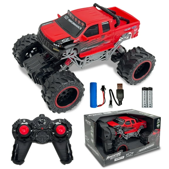 Adventure Force 1:24 Silverado 4x4 Radio Control Cars