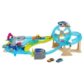 Adventure Force Shark Cyclone 1:64 Scale Track Set, 30 Pieces
