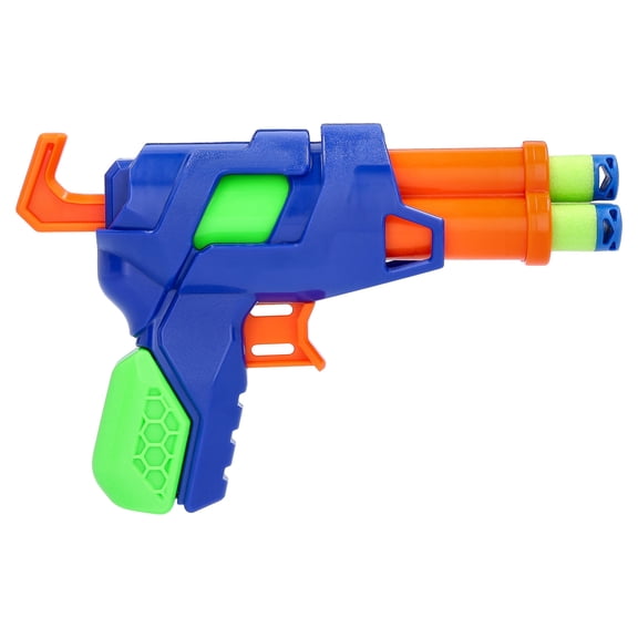 Adventure Force Triple Blast Spring Power Foam Dart Blaster, 4 Pieces