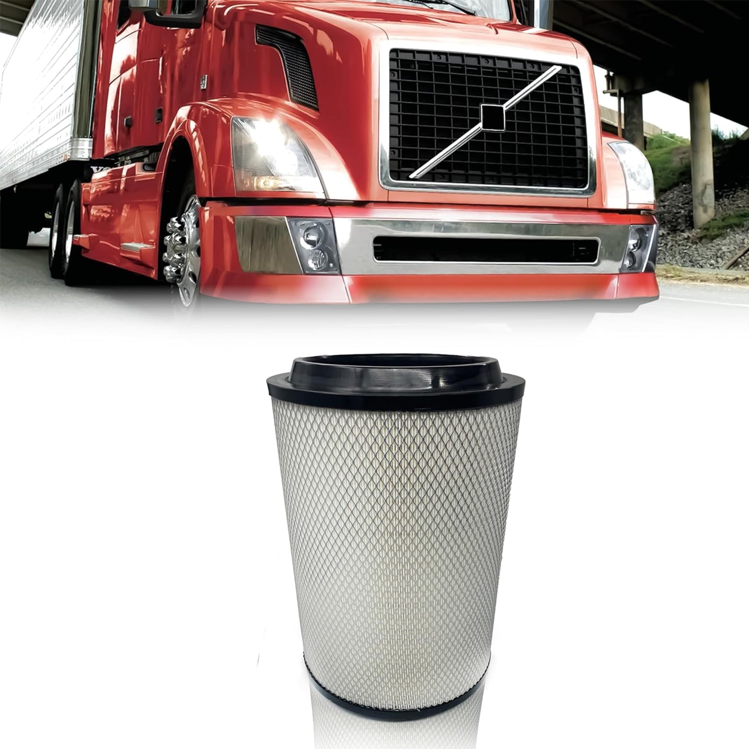 AF26163M Engine Air Filter For Volvo VNL VNM VNX VHD Replace 21715813 AF26472M
