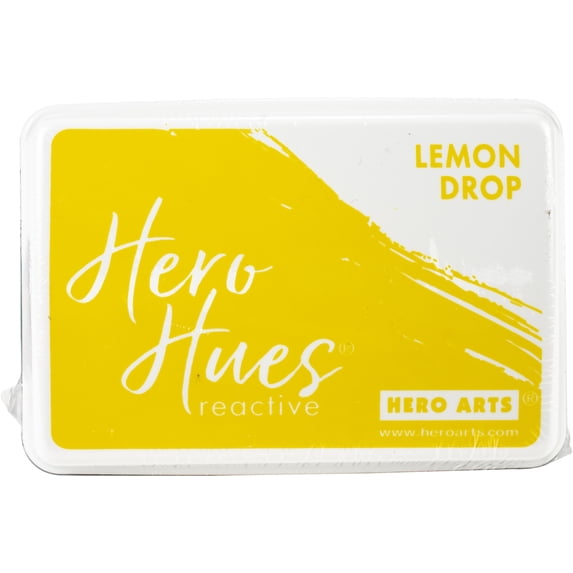 Hero Hues Reactive Ink Pad-Lemon Drop