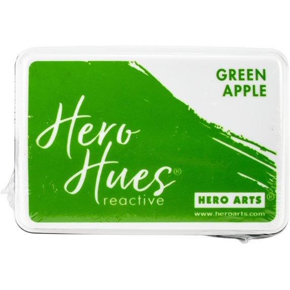 Hero Hues Reactive Ink Pad-Green Apple
