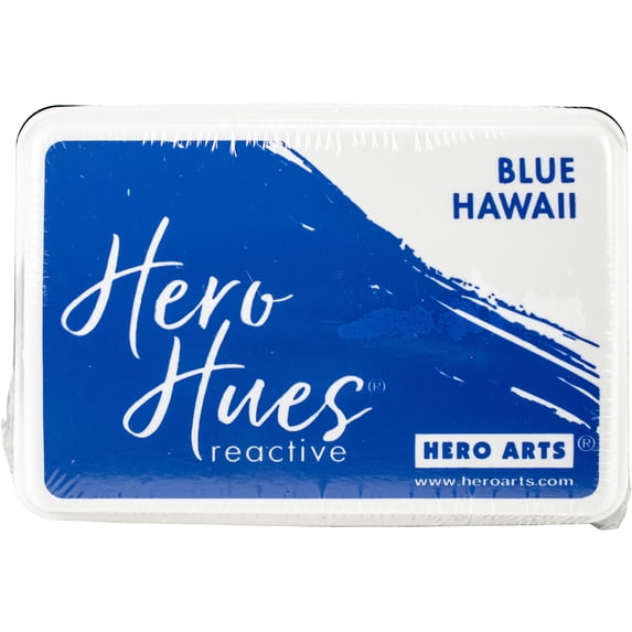 Hero Hues Reactive Ink Pad-Blue Hawaii