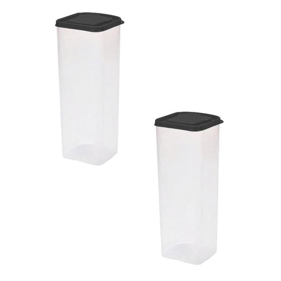 AFACUHX Airtight Bread Storage Containers with Lid Plastic Reusable Loaf Cake Bread Box with Clear Dispenser Refrigerated Sealed to Keep Bread Fresh Crisper for Home and Kitchen Storage (2PC)