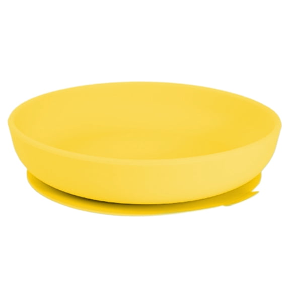 AFACUHX Flexible Tableware Silicone Suction Plates for Adults and Seniors Elderly Adaptive Feeding Dinnerware for Everyday Use 1PC
