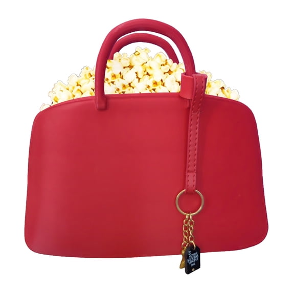 AFACUHX Handbag Popcon Bucket for The 2, Fashionable Popcorn Bucket Handbag, Red